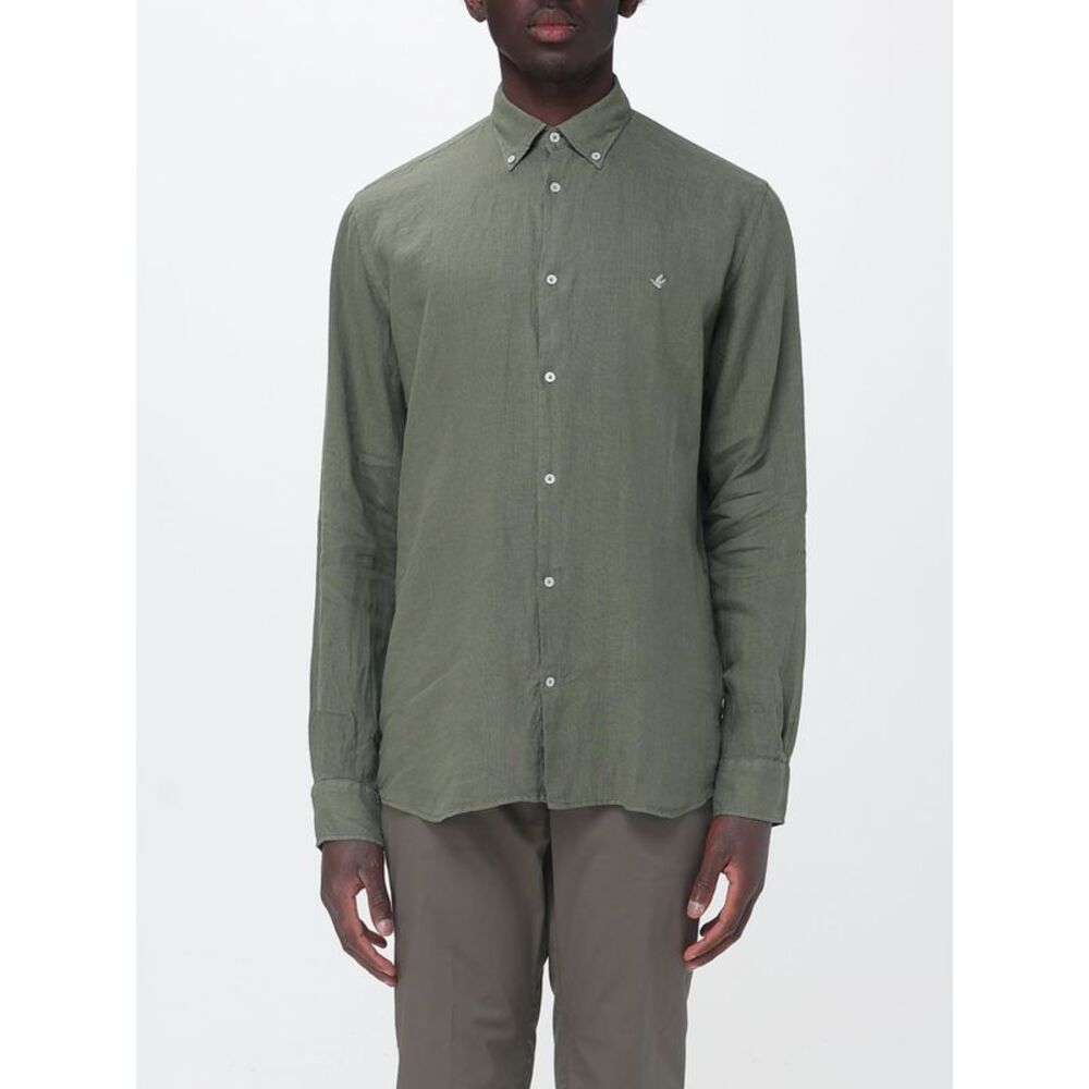 Brooksfield Shirt Men Military